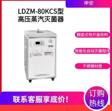 申安 LDZM-80KCS 外排式高压蒸汽灭菌器 性价比高