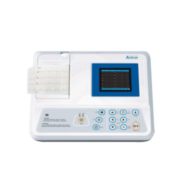 艾瑞康 ECG-3C（新版）触摸屏三道心电图机4.3寸液晶显示屏